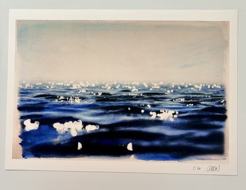 PRINT: EL MAR II (45 X 32 CMS.)