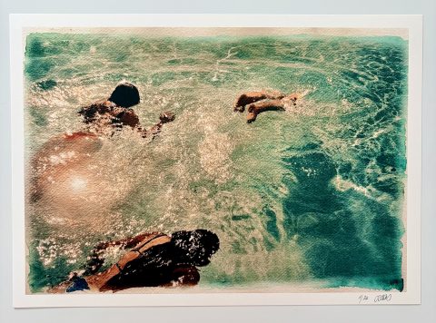 PRINT: "LA VIDA LEVE" (45 X 32 CMS.)