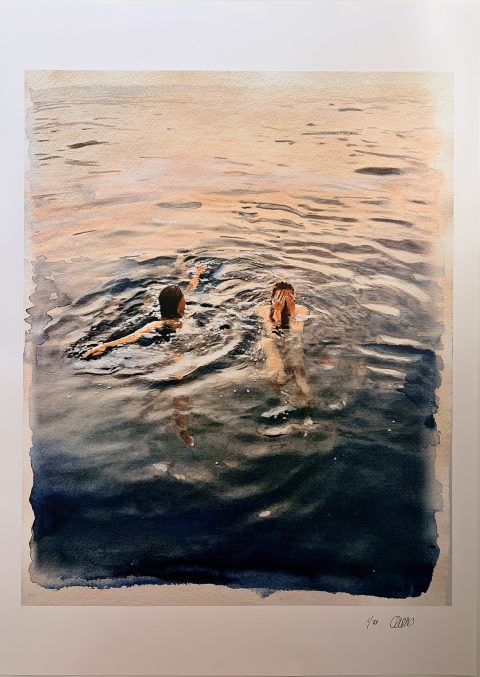 PRINT: "LA VIDA TRANSPARENTE V" (50 X 70 CMS.)