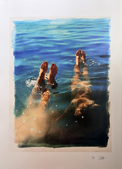 PRINT: "LA VIDA TRANQUILA II" (32 X 45 CMS.)